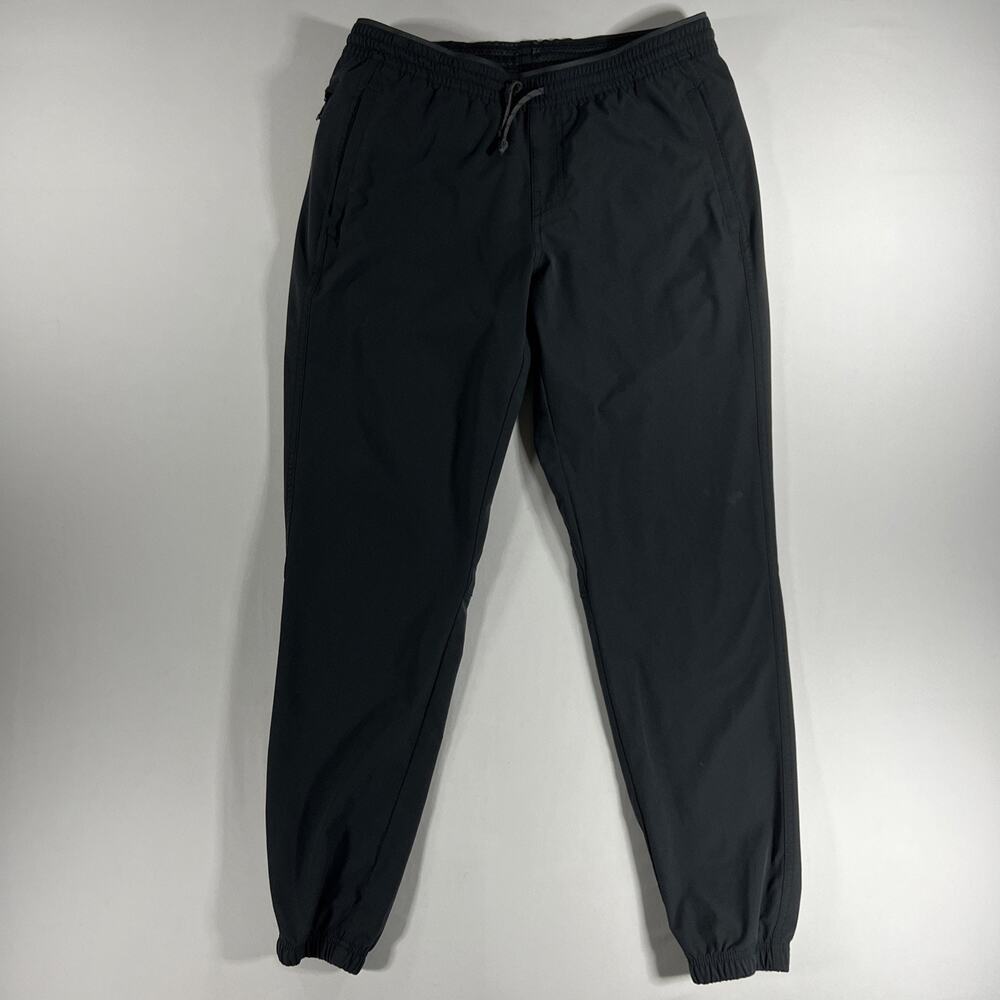 Kuhl Freeflex Jogger Pants Mens M Gray Softshell Hiking Zip Pockets Stretch